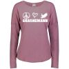 3077 Ladies' Extra Soft Tri-Blend Longsleeve Thumbnail